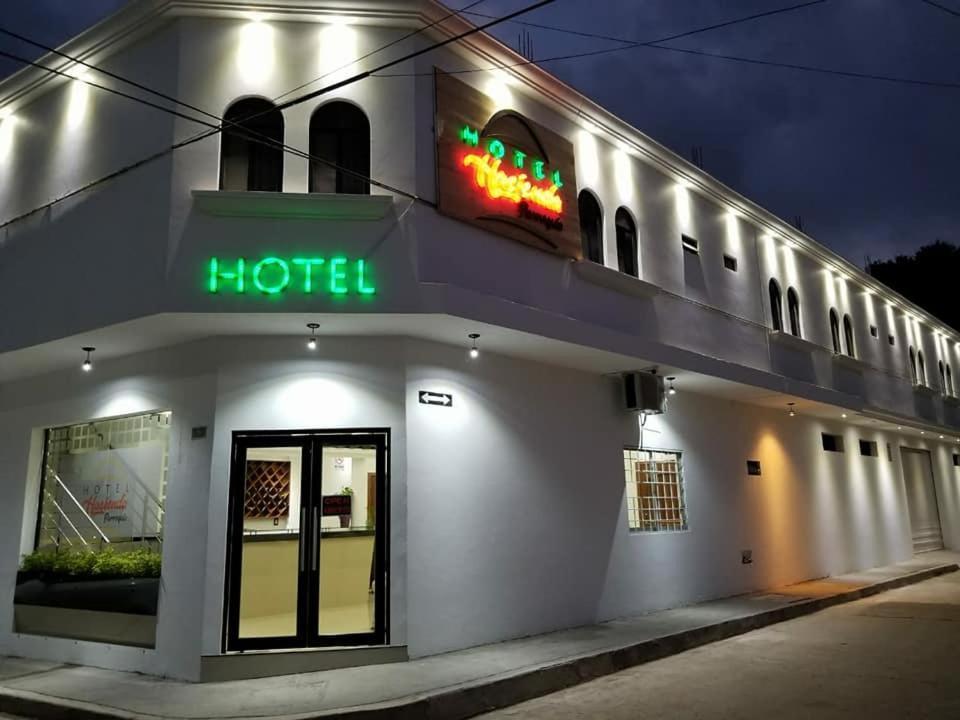 Hotel Hacienda Parroquia Ciudad Fernandez Esterno foto